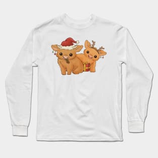 Christmas Cows Long Sleeve T-Shirt